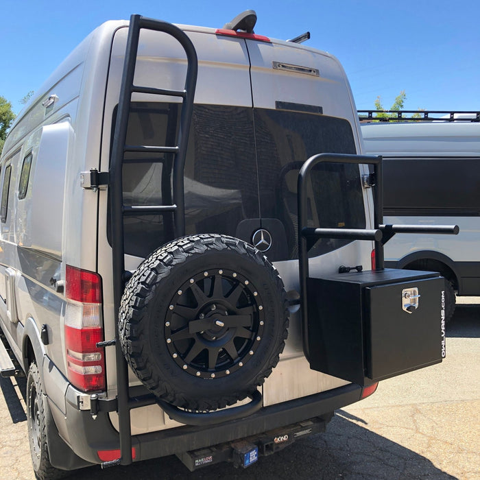 Owl Vans Ladder + Tire Carrier - NCV3 (2007-2018 & 2019) Van Land