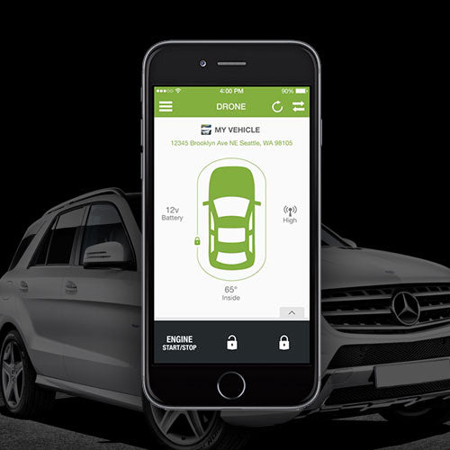 Mid City Engineering 2019+ Mercedes and Freightliner Alarm Kit and Interface with Drone Smart Phone Control