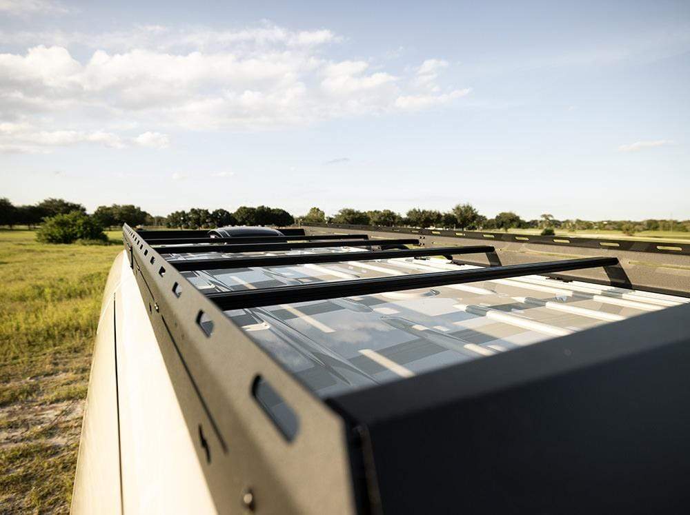 Flatline Van Co The Standard Roof Rack for Sprinter 144 High Roof Van Land