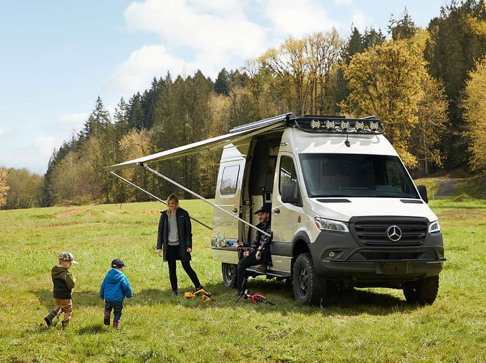 Flatline Van Co Sprinter Safari Roof Rack