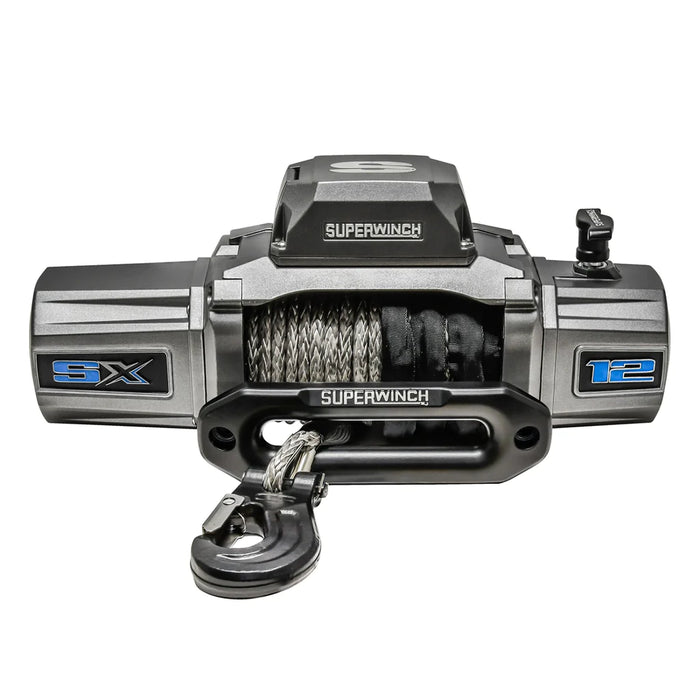 Superwinch SX12SR 12V DC 12,000lb Synthetic Rope Winch