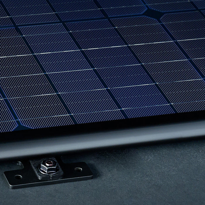 Zamp Obsidian 100-Watt Solar Panel Kit Van Land